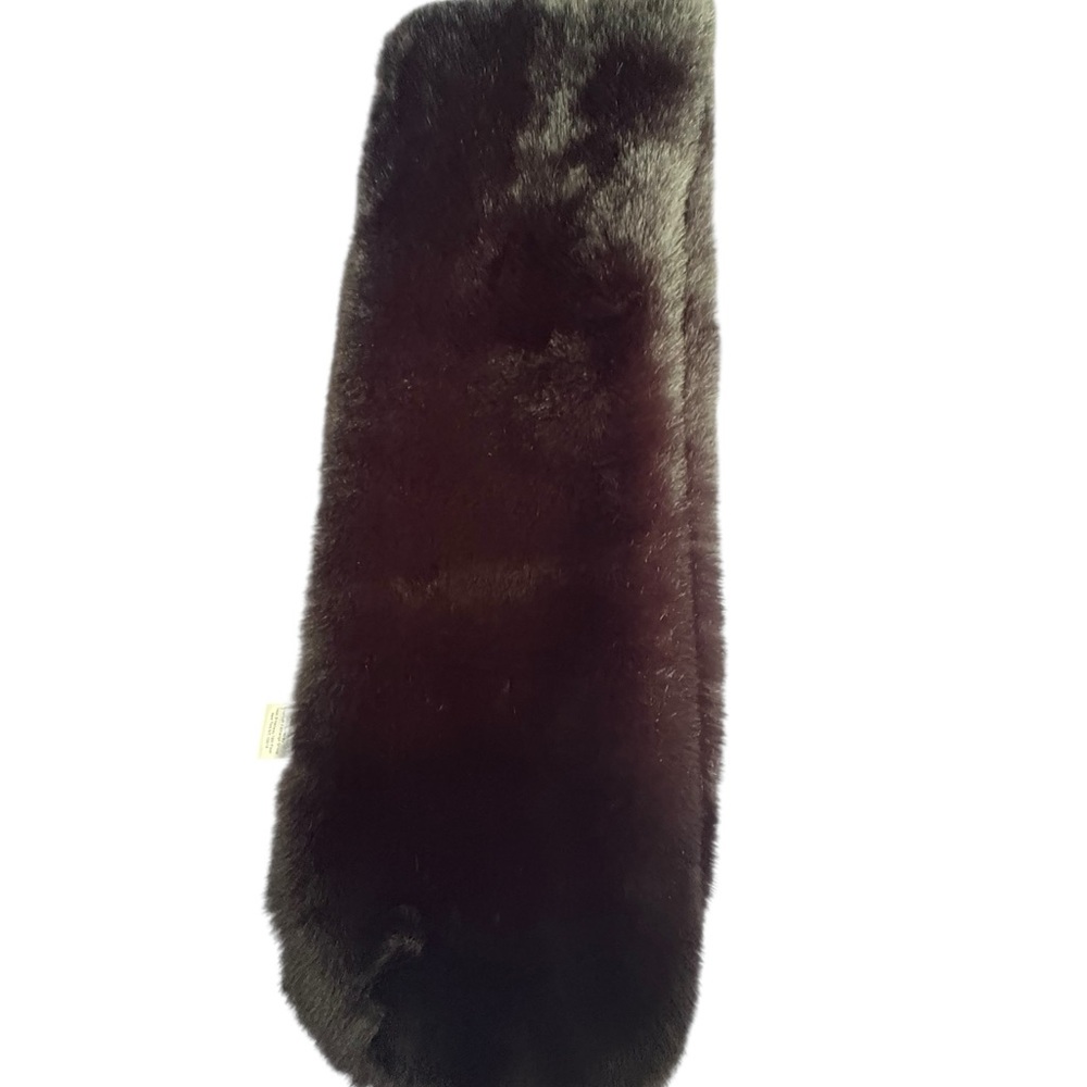 Black  Fur Scarf NEW - Picture 11 of 16